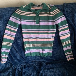 Forever 21 long sleeve stripe shirt